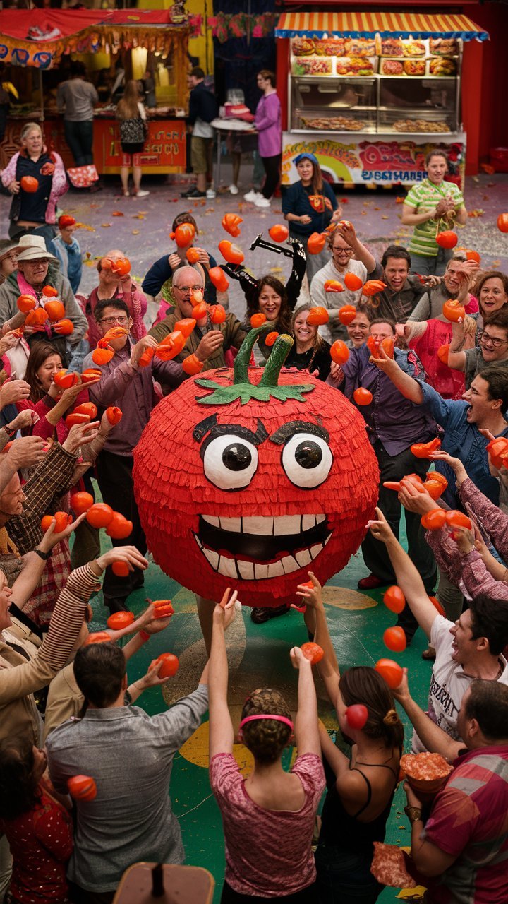 Where the Bleep Do People Celebrate ‘La Tomatina’?